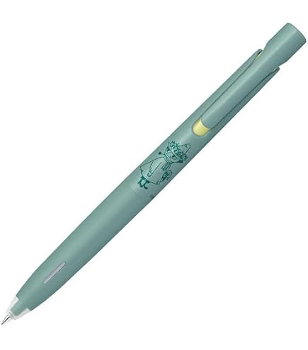 Amazon | ゼブラ 油性ボールペン ブレン 0.5mm ムーミン 限定 ブルー